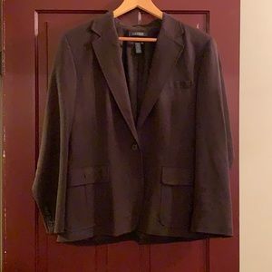 Lauren Blazer Brown size 16